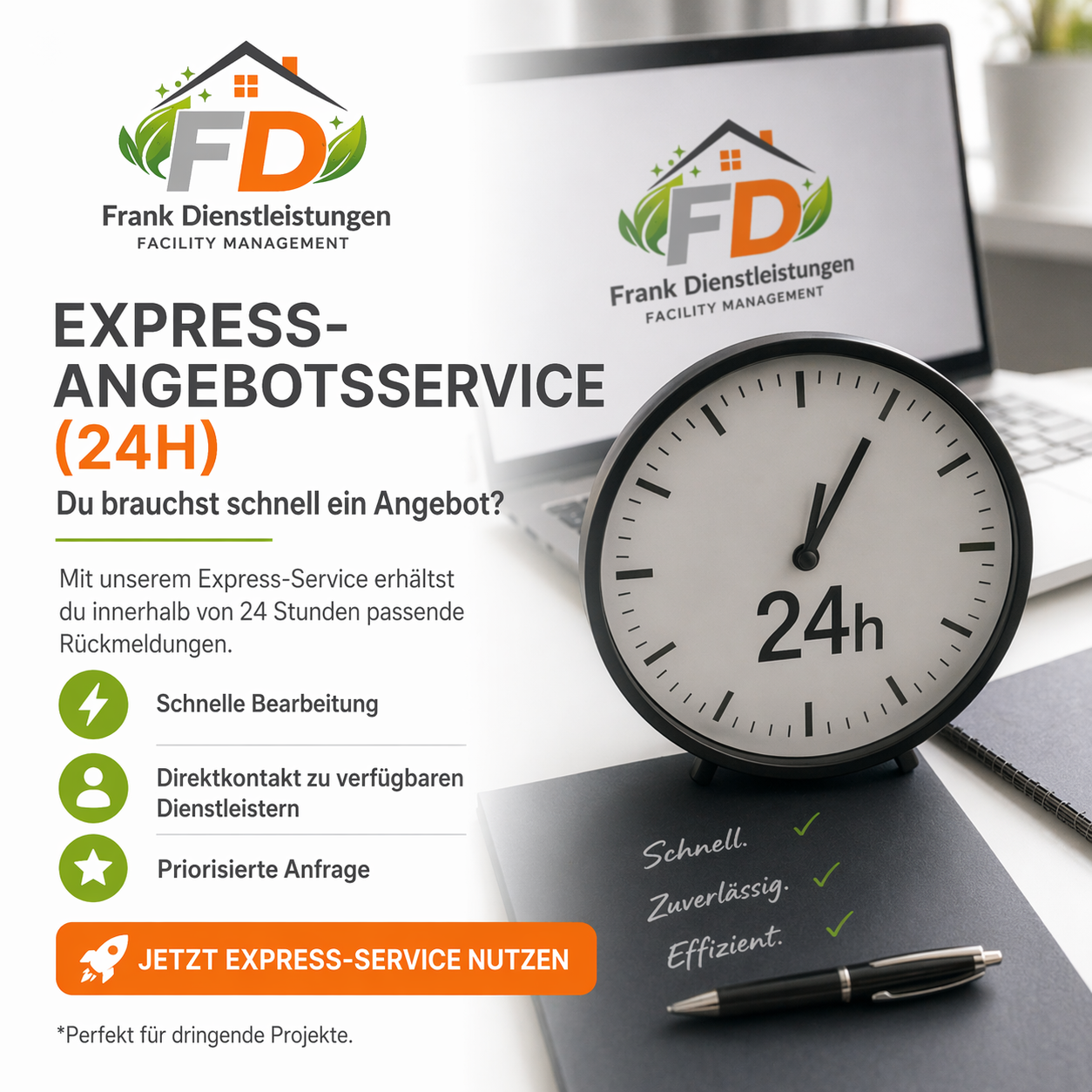 Express-Angebotsservice (24h)